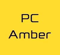 PC Amber LED light and colour