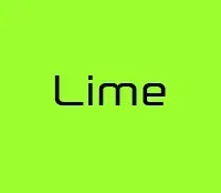 LUMILEDs LIME green coloured LEDs, providing saturated and even Lime-green spectrum and colours ideal for advertisement